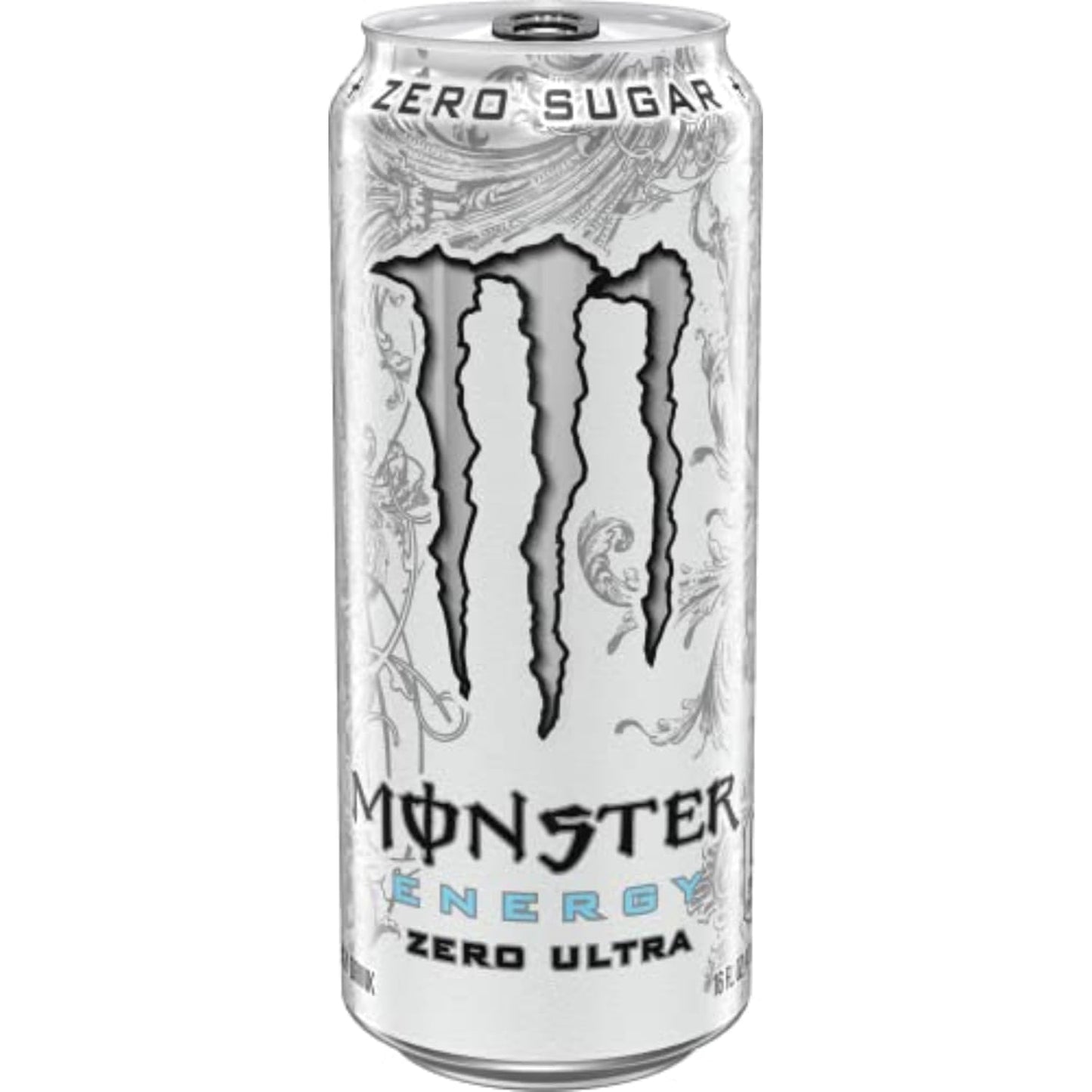 Monster Energy Zero Ultra, Sugar Free Energy Drink, 16 Fl oz (Pack of 15)